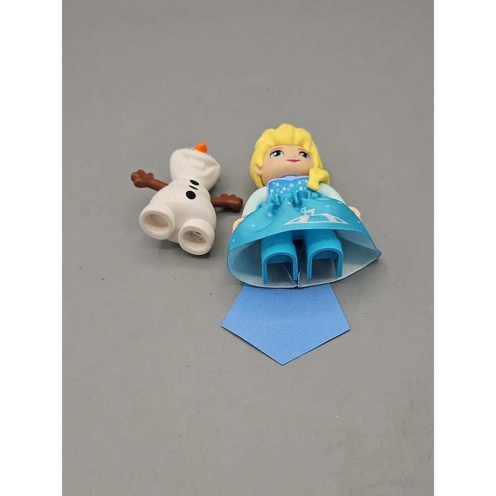 Lego Duplo Figures ~ Disney's Frozen ELSA  &  OLAF Lot Of 2